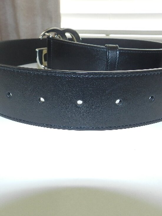 Gucci GG Marmont belt in Black Leather Size 85 main image 11